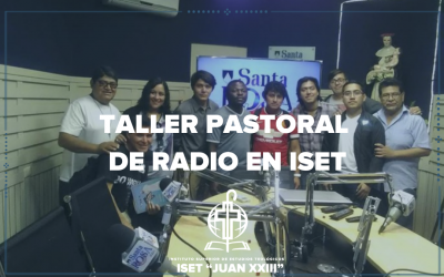 Taller pastoral de Radio en ISET