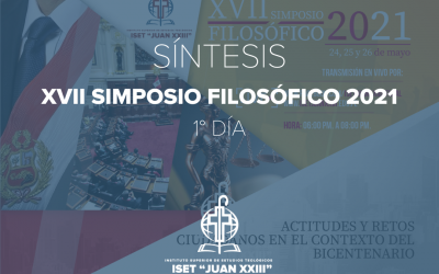 1° día – XVII SIMPOSIO FILOSÓFICO 2021