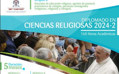 Diplomando en CIENCIAS RELIGIOSAS 2024-2