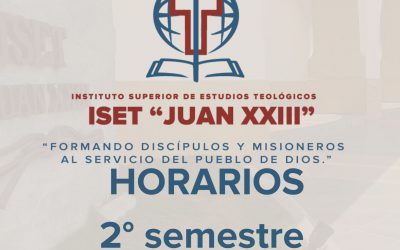 HORARIO ISET  SEMESTRE 2025 – II