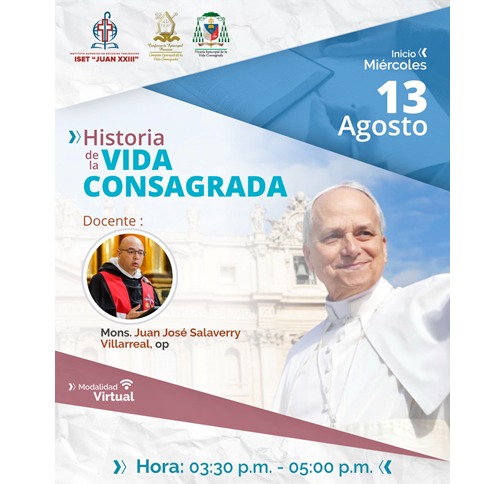 Curso: Historia de la Vida Consagrada