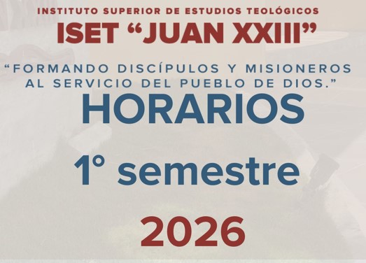 HORARIO SEMESTRE 2026-I