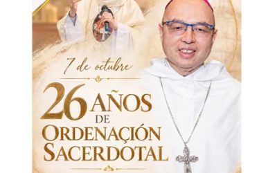 Celebración por el 26.° Aniversario de Ordenación Sacerdotal de Monseñor Juan José Salaverry O.P.